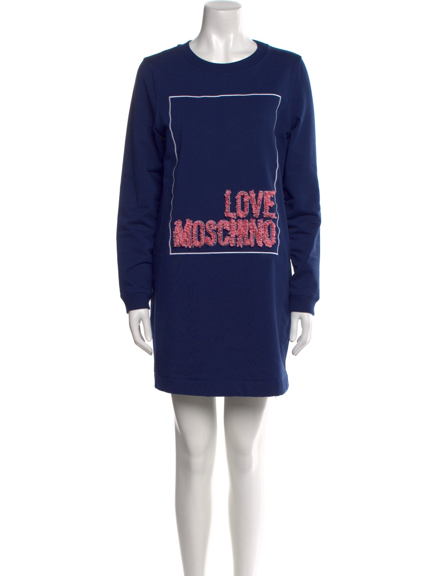 Love Moschino Graphic Print Mini Dress