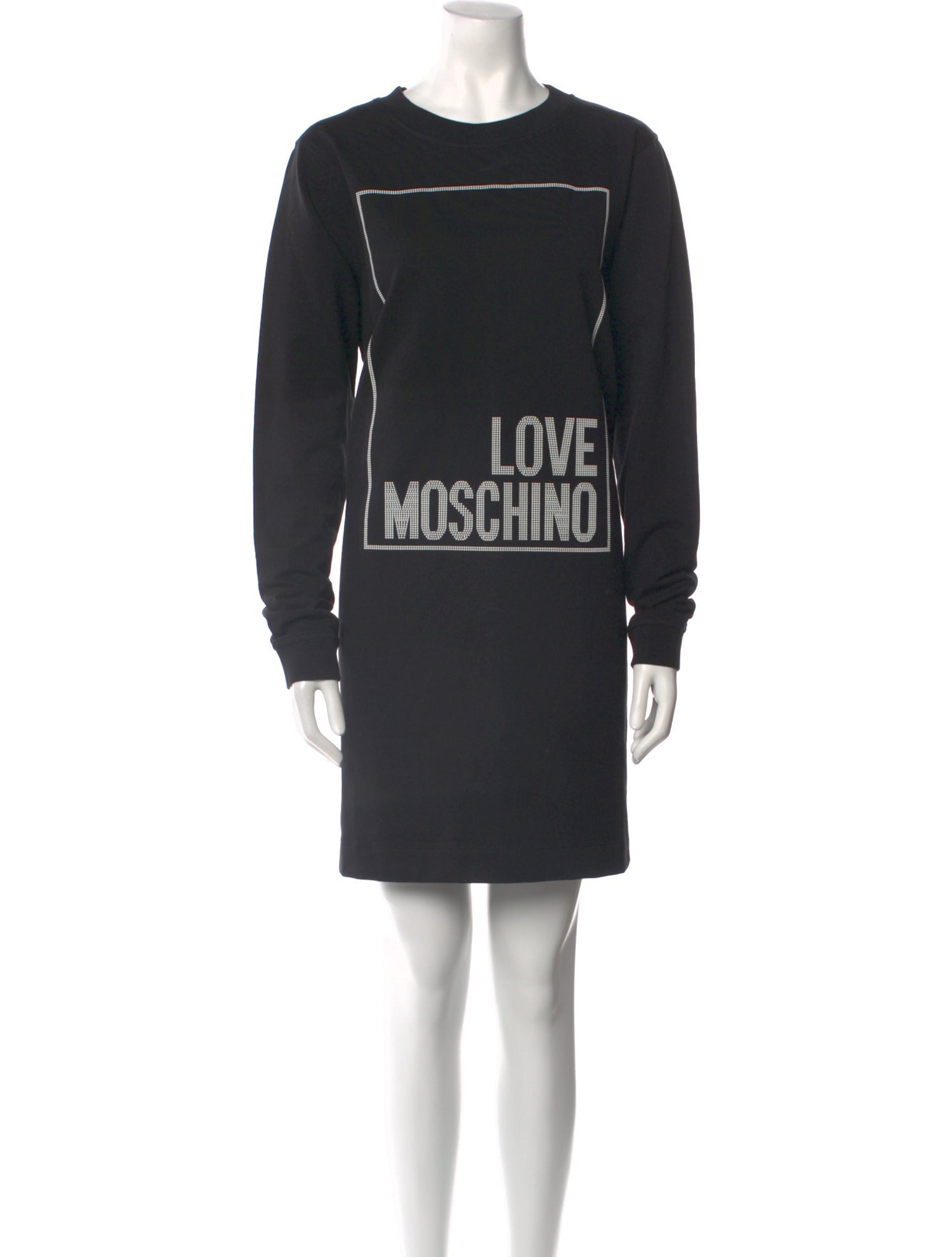 Love Moschino Graphic Print Mini Dress