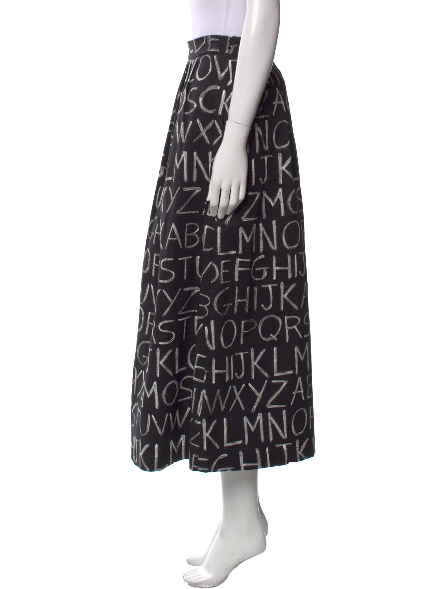 Love Moschino Vintage Midi Length Skirt