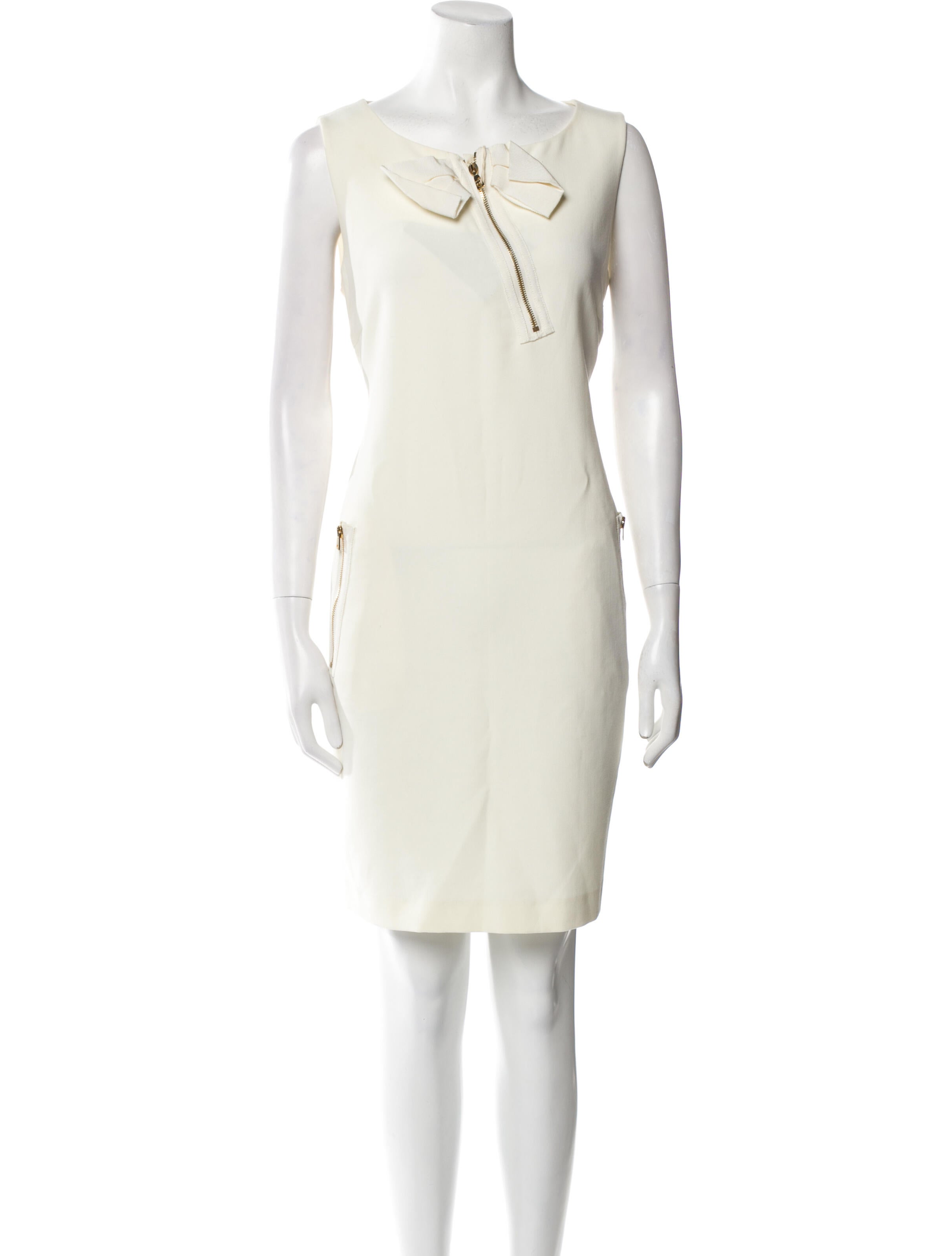 Love Moschino Bateau Neckline Mini Dress