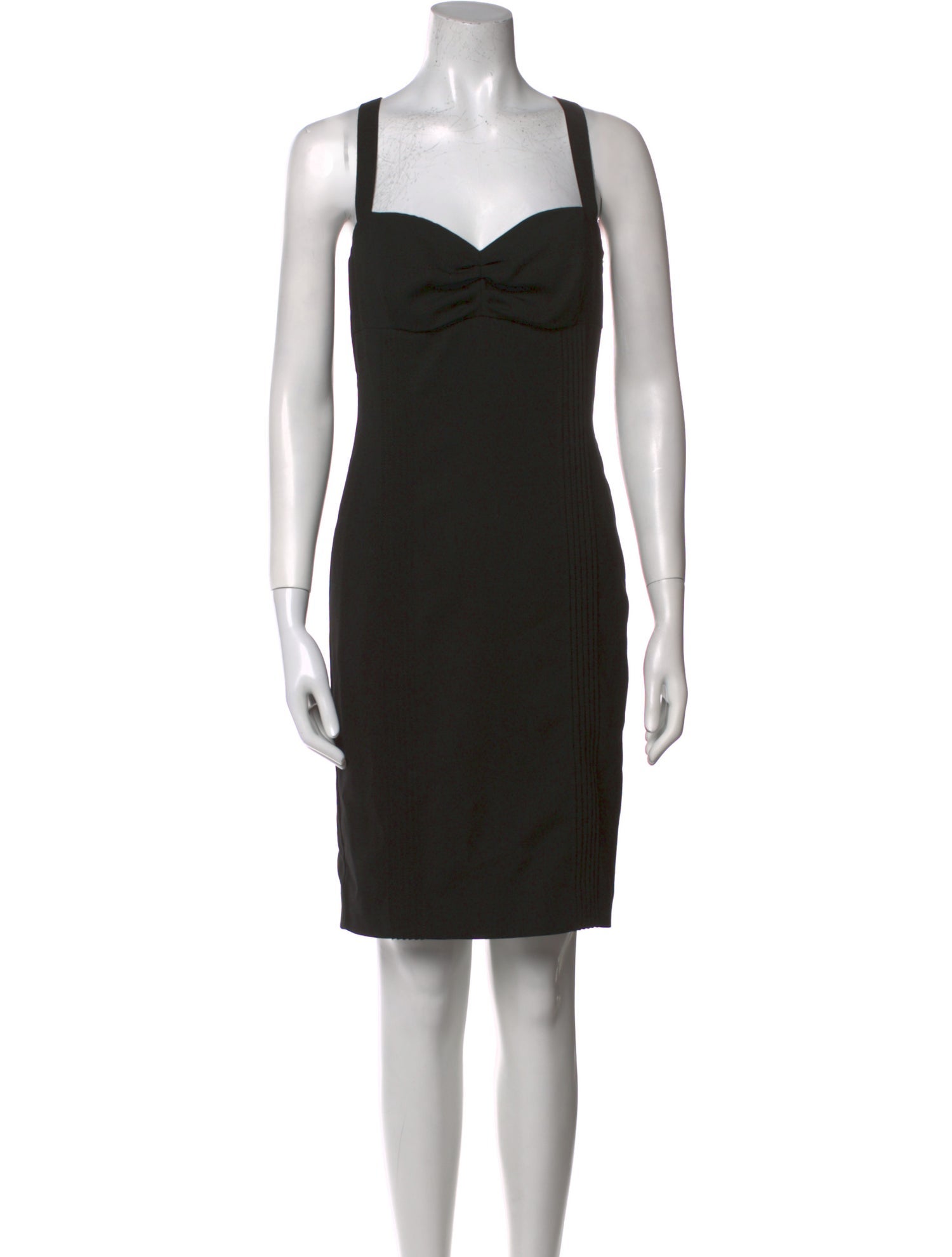 Love Moschino Square Neckline Knee-Length Dress