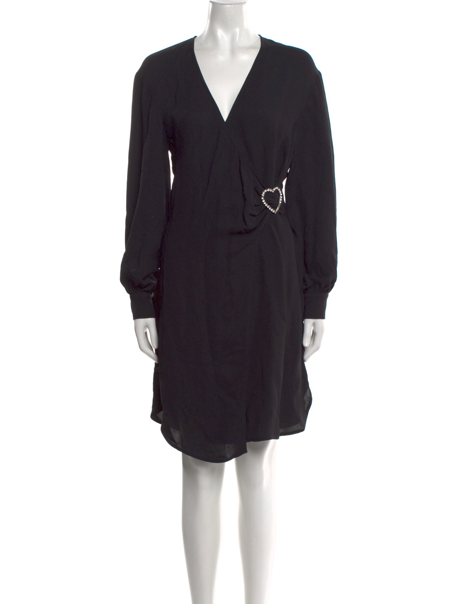 Love Moschino V-Neck Knee-Length Dress w/ Tags