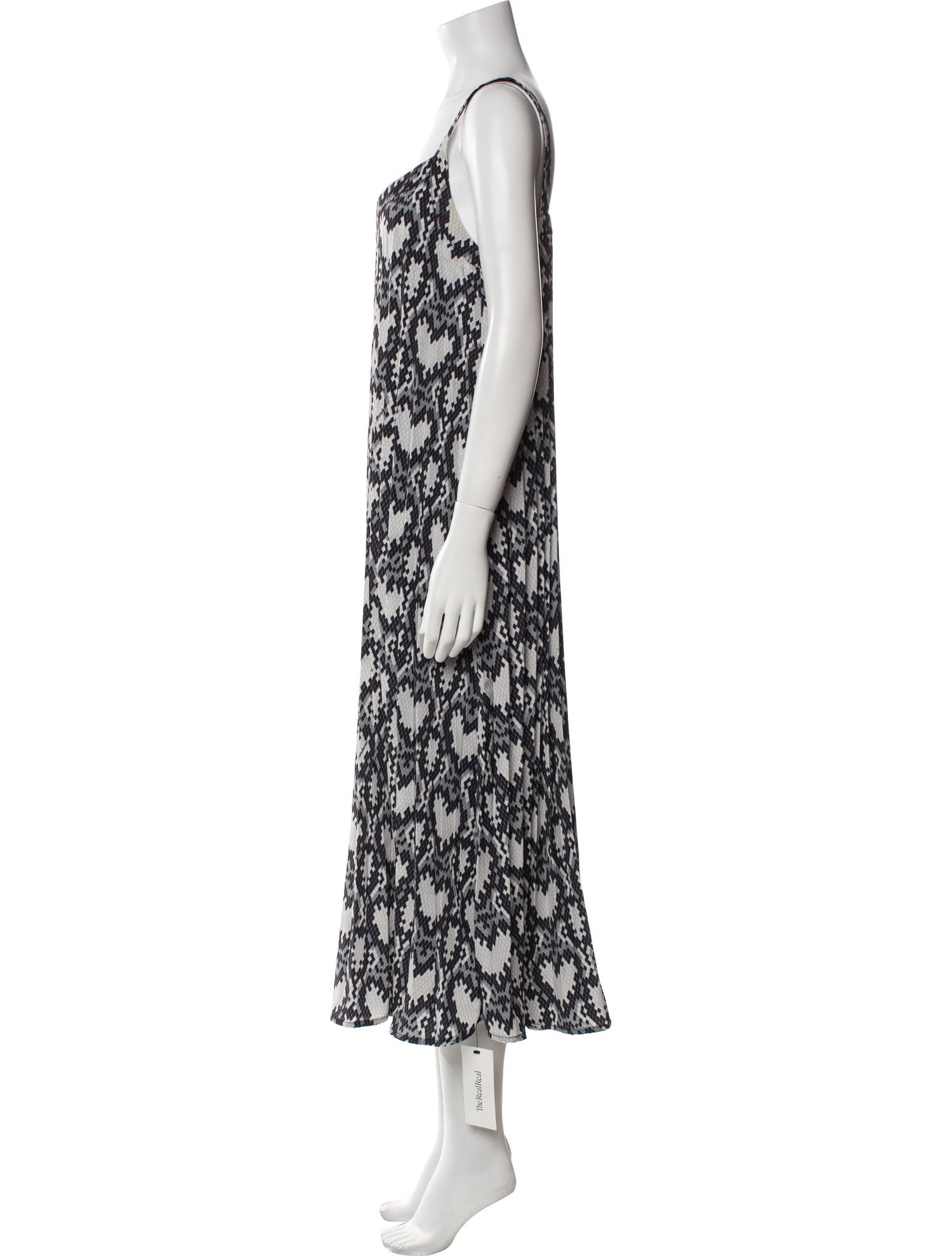 Love Moschino Printed Long Dress