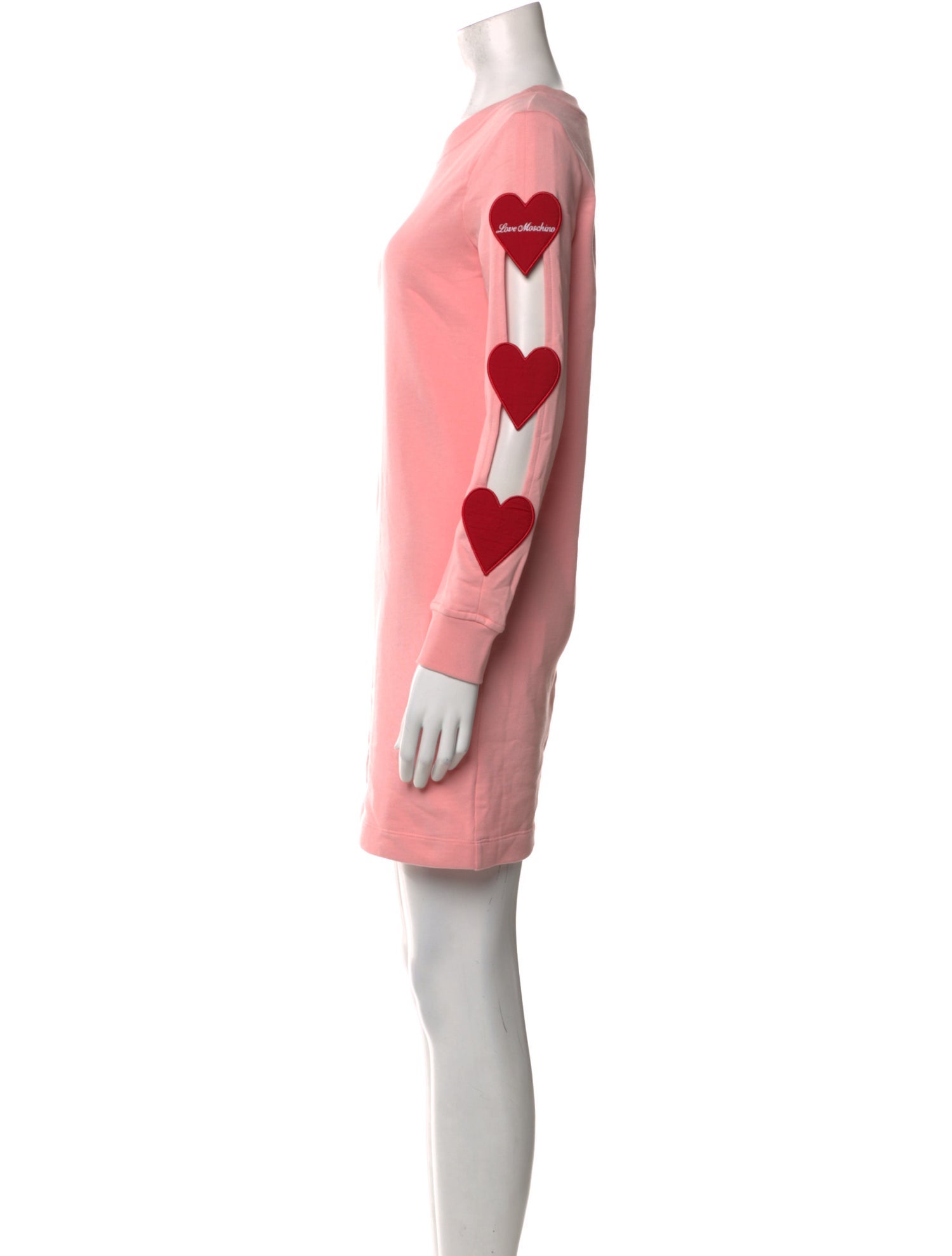 Love Moschino Crew Neck Mini Dress