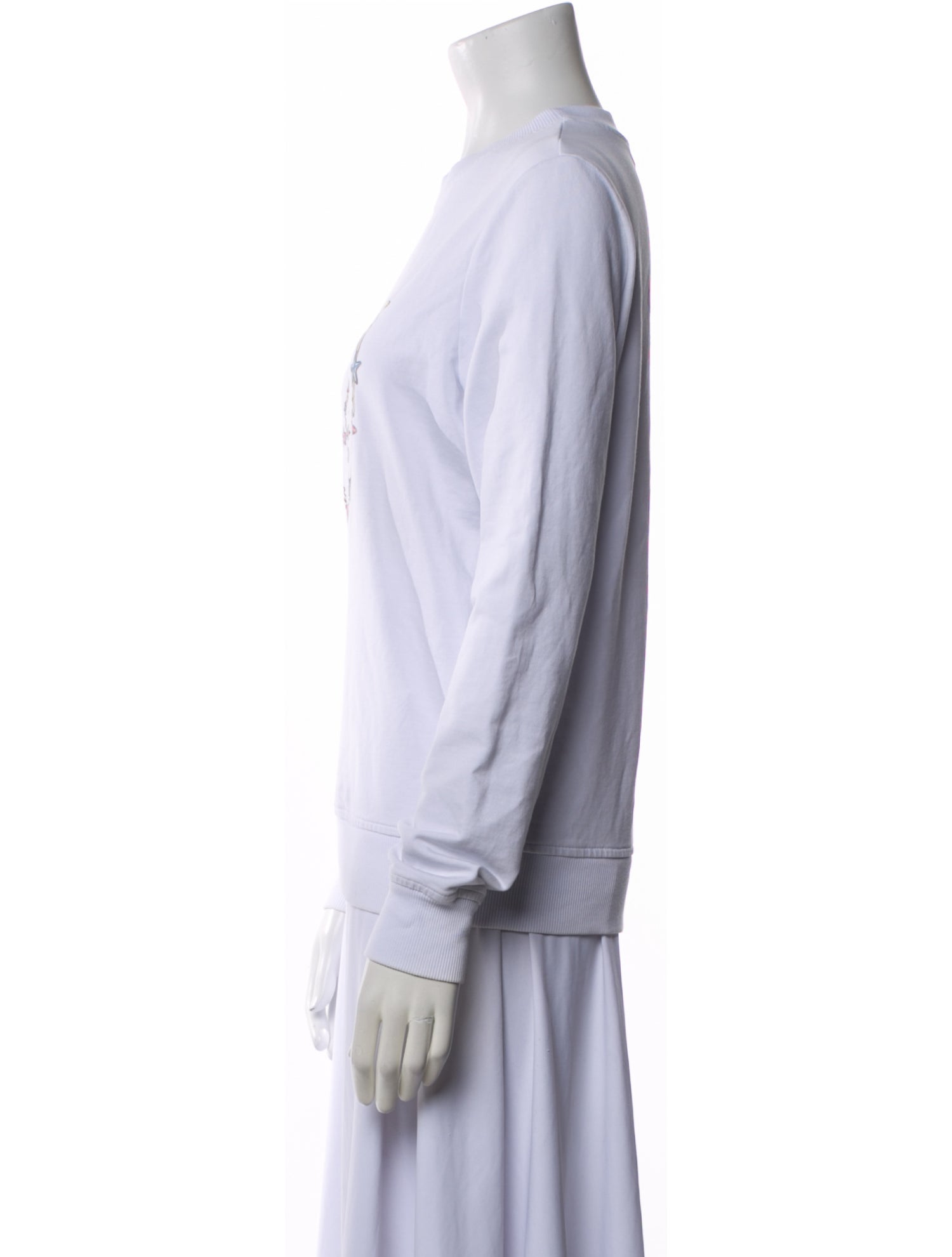 Love Moschino Graphic Print Crew Neck Sweatshirt