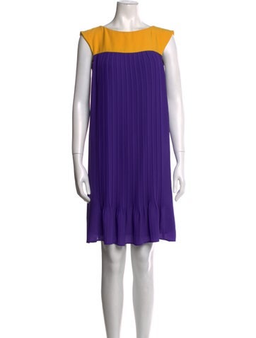 Love Moschino Dresses Scoop Neck Mini Dress S