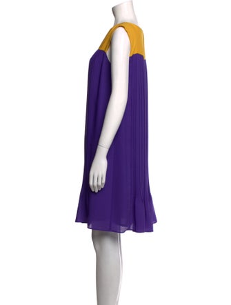 Love Moschino Scoop Neck Mini Dress