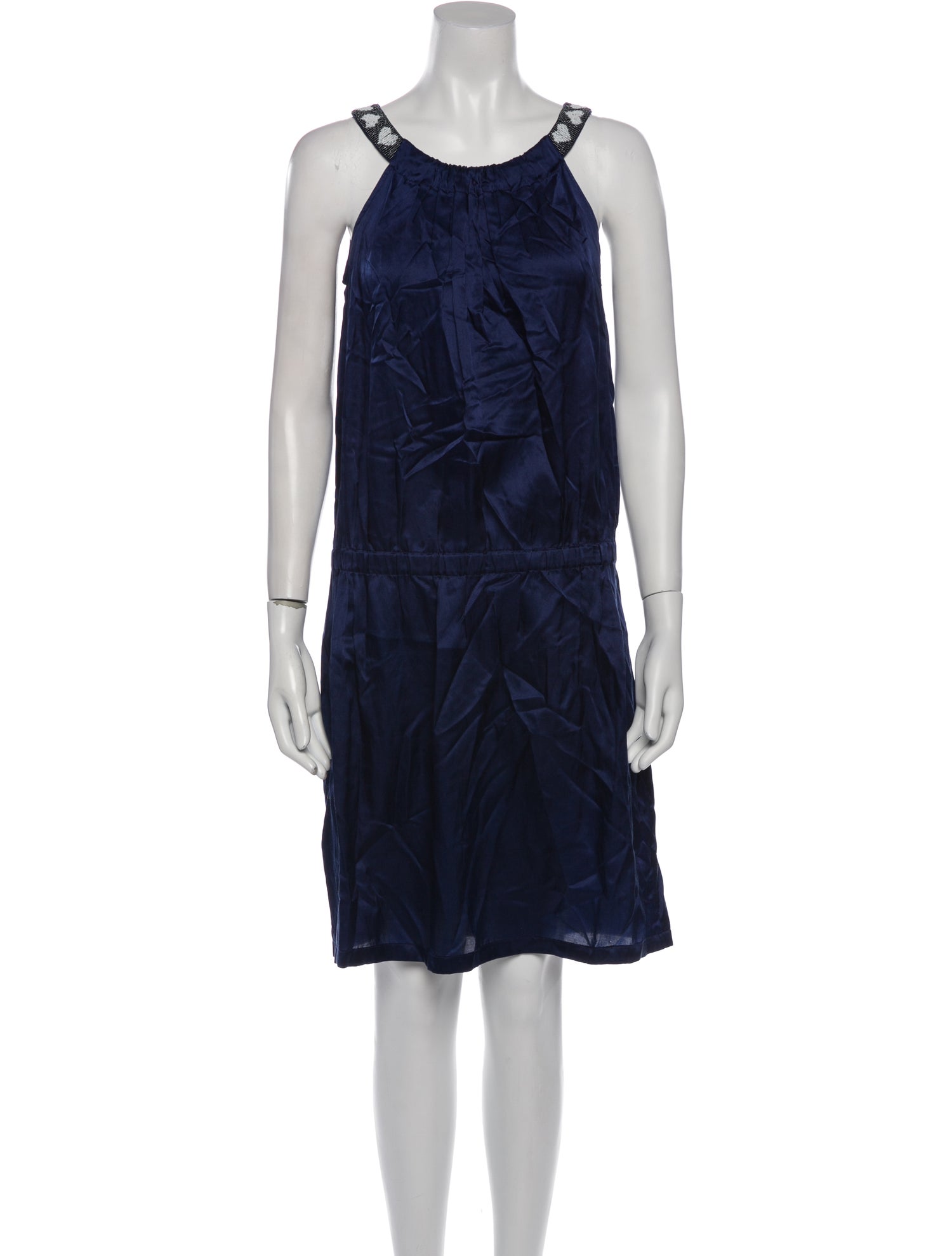 Love Moschino Silk Knee-Length Dress