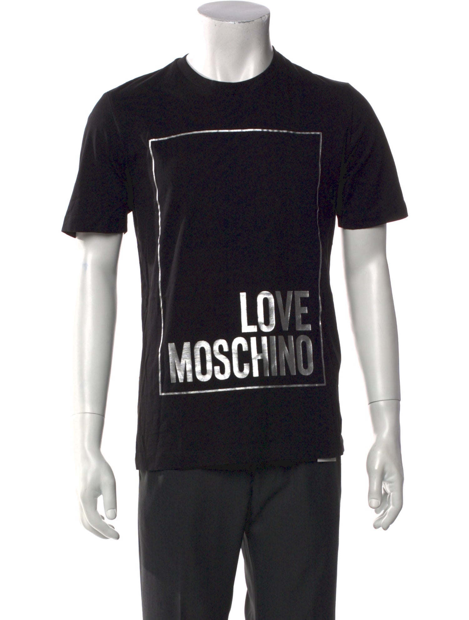 Love Moschino Graphic Print Crew Neck T-Shirt
