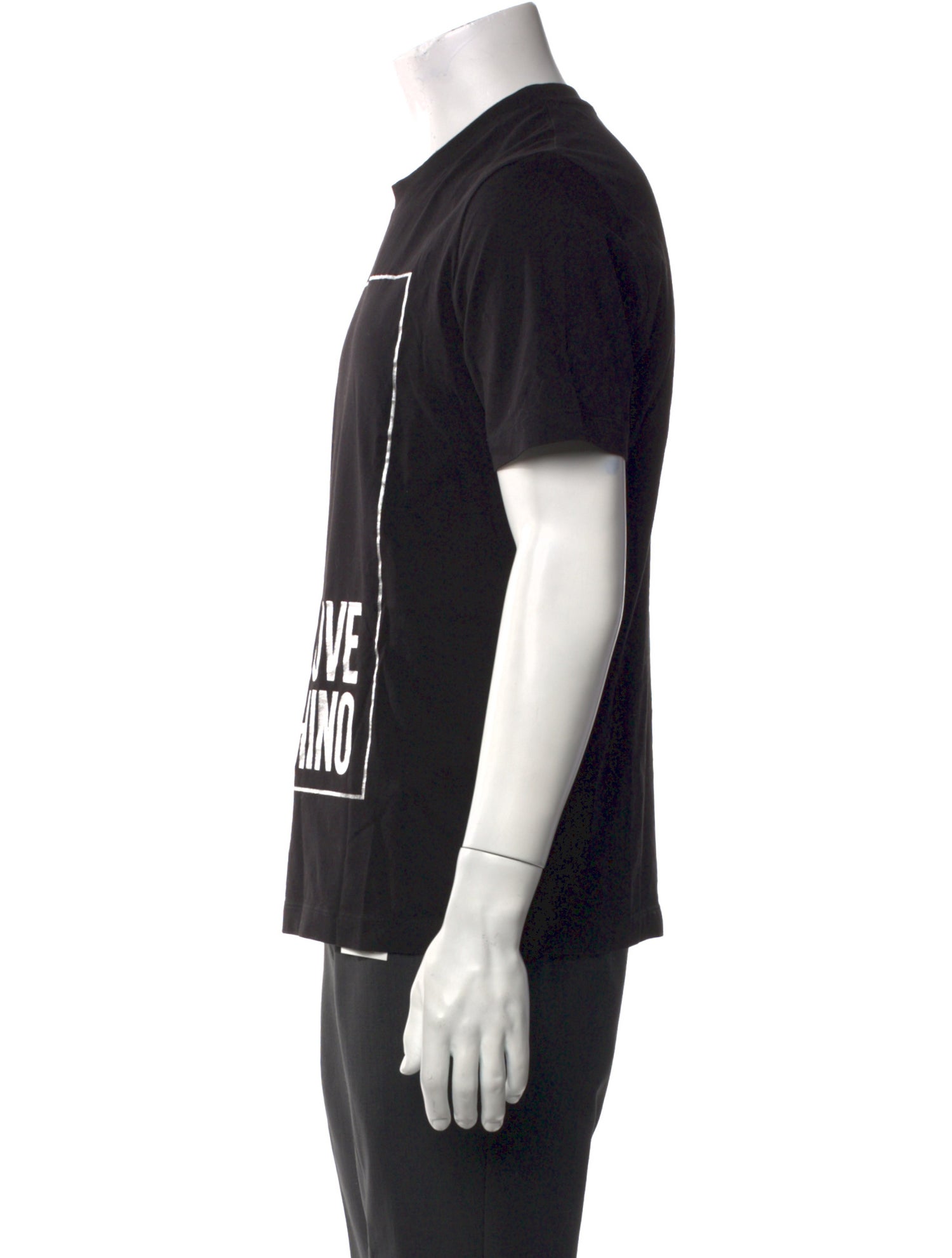 Love Moschino Graphic Print Crew Neck T-Shirt