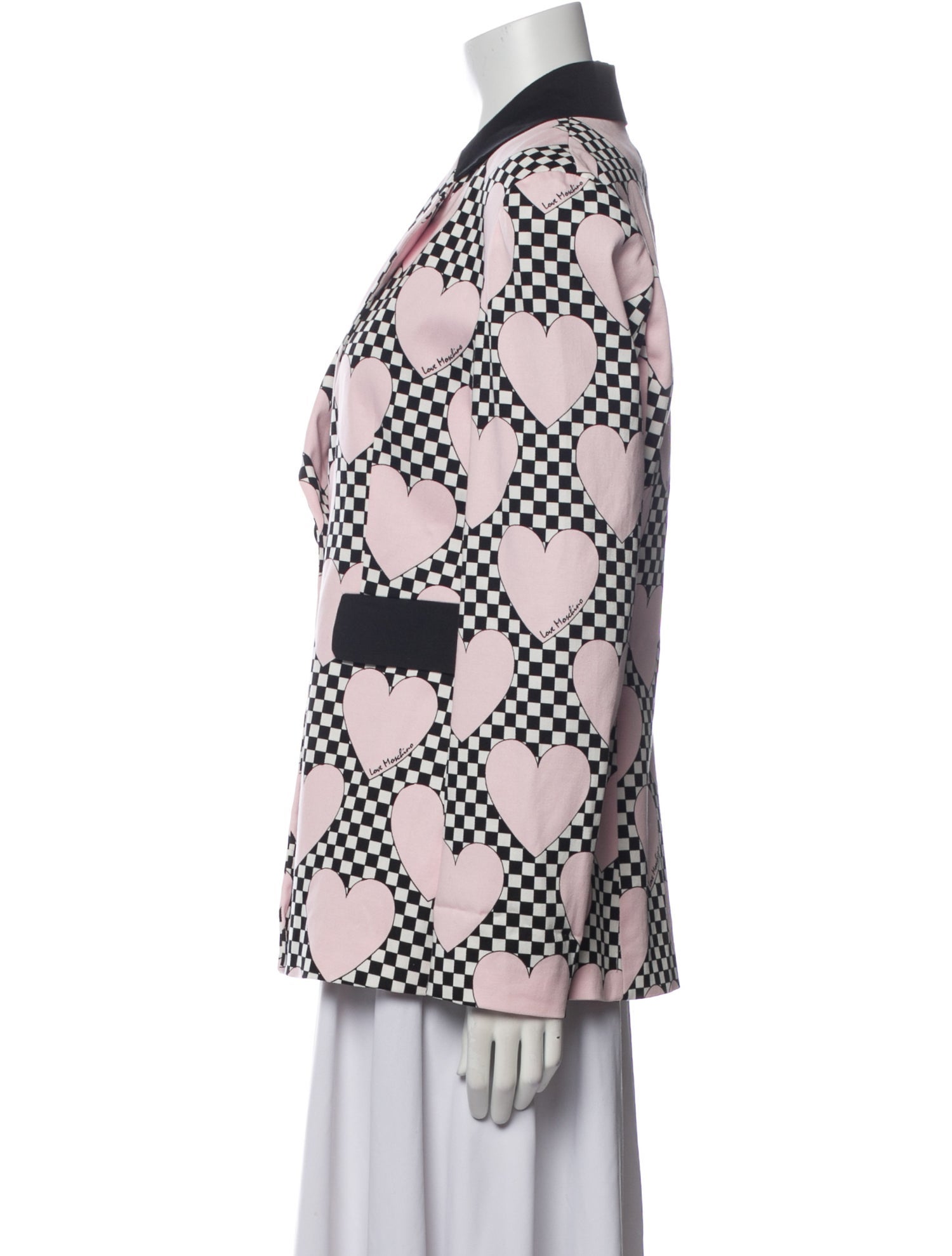 Love Moschino Printed Blazer