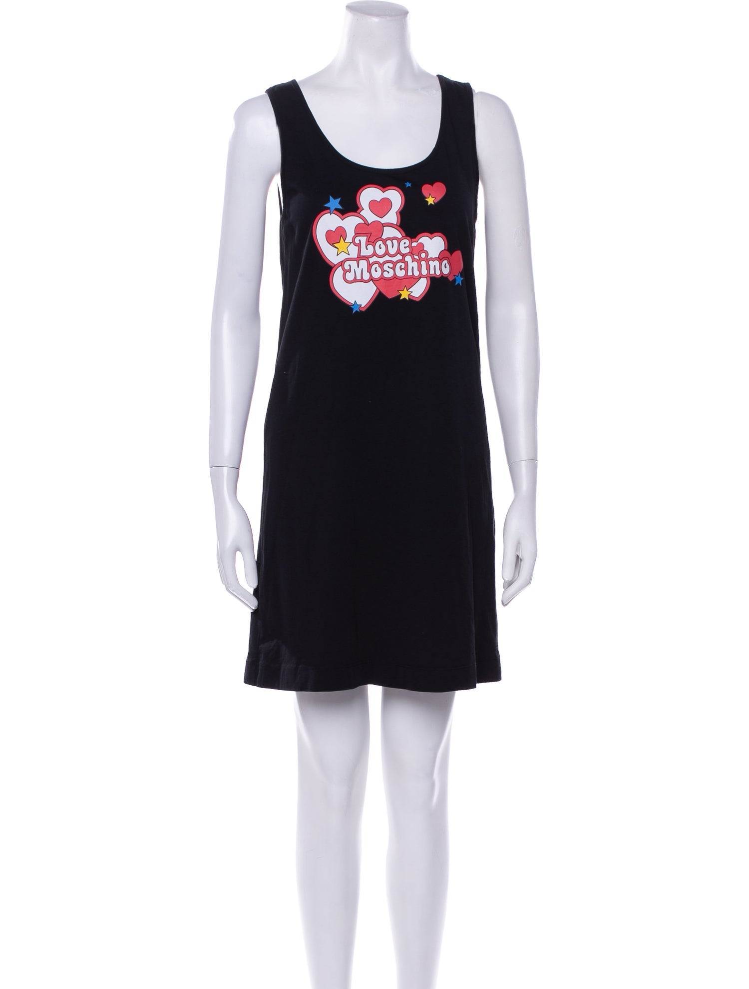 Love Moschino Graphic Print Mini Dress