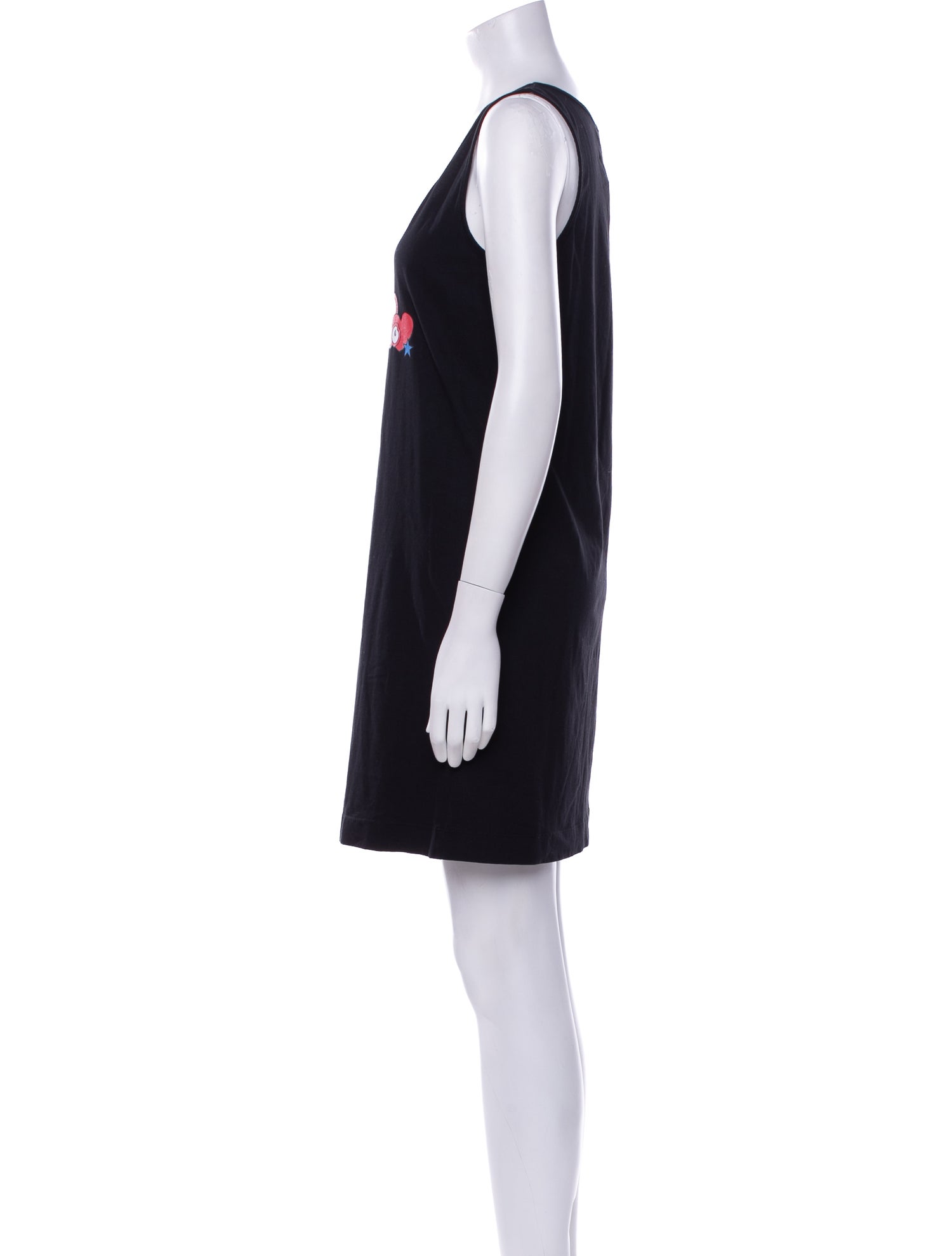 Love Moschino Graphic Print Mini Dress