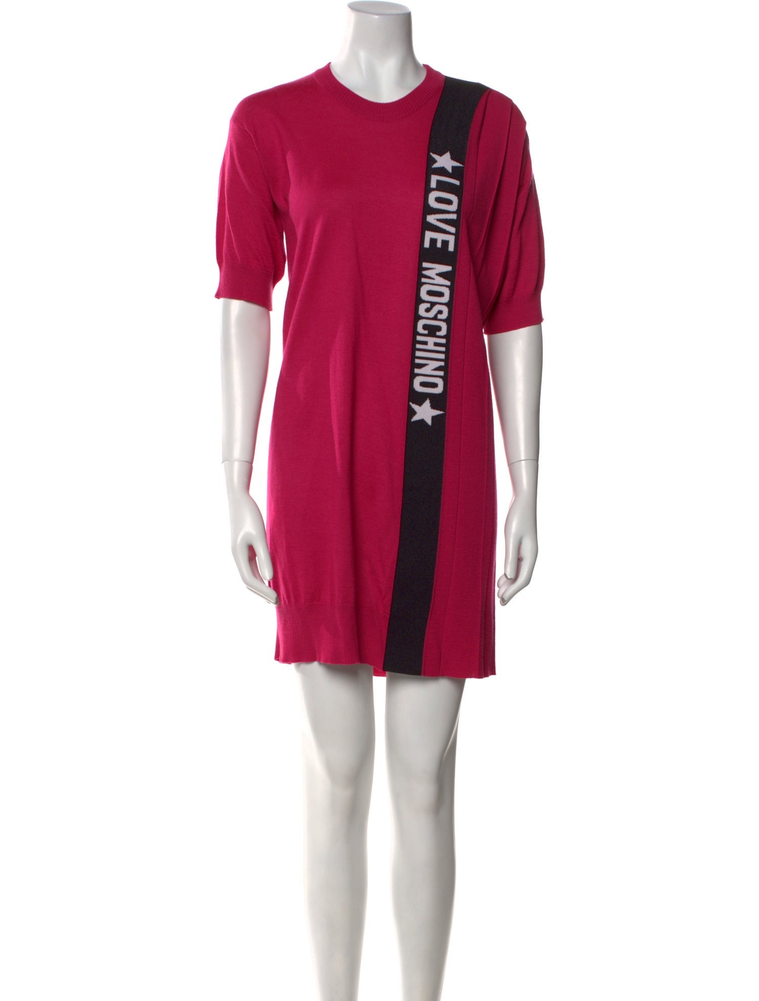 Love Moschino Printed Mini Dress