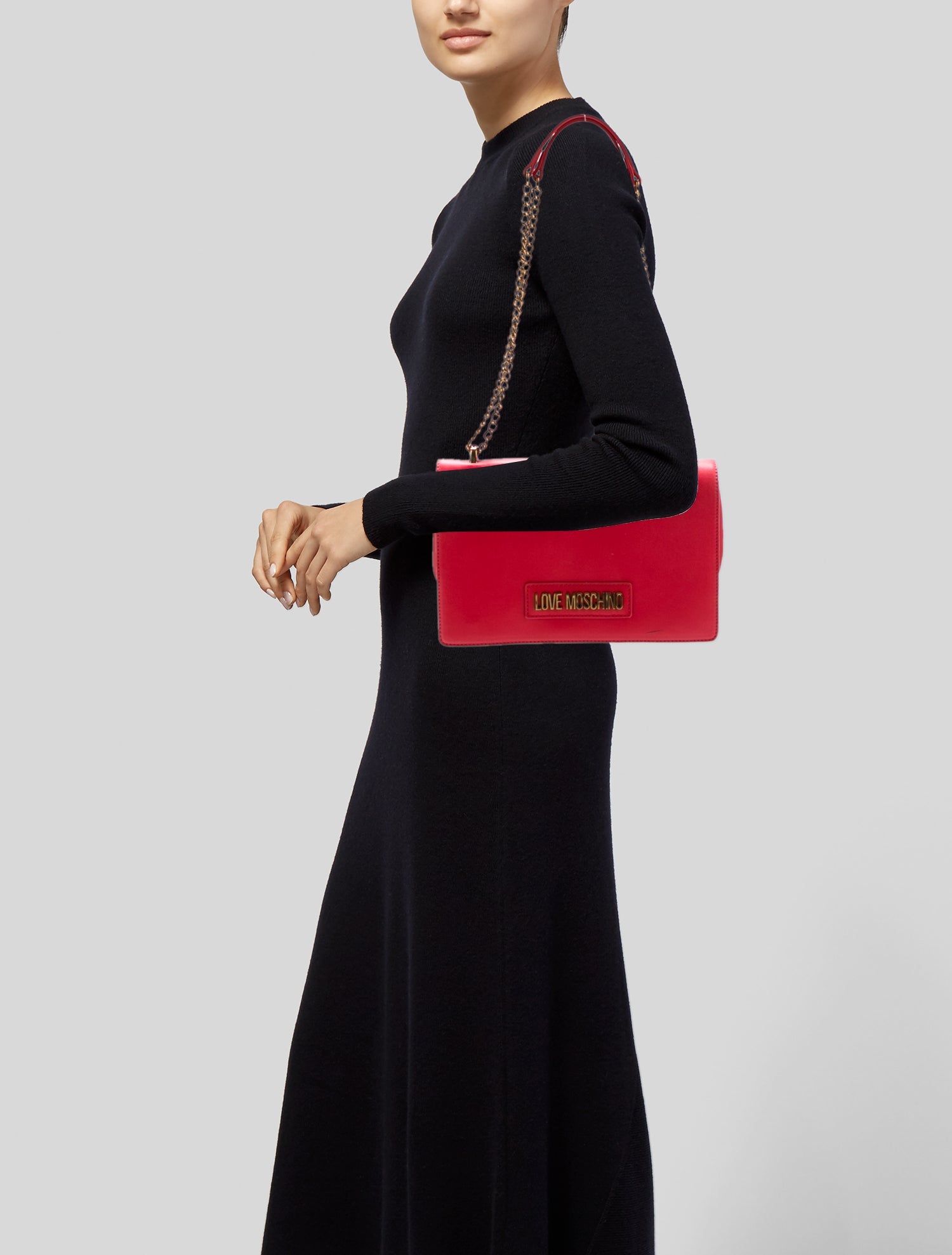 Love Moschino Leather Shoulder Bag