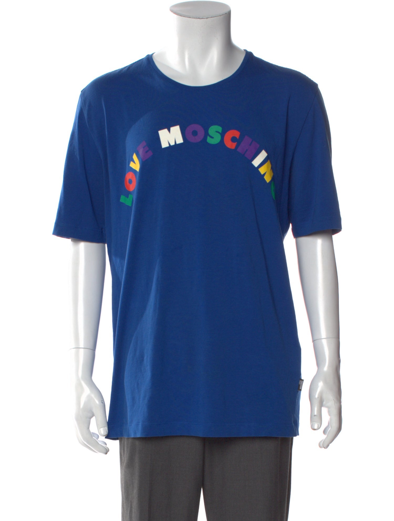 Love Moschino Graphic Print Crew Neck T-Shirt