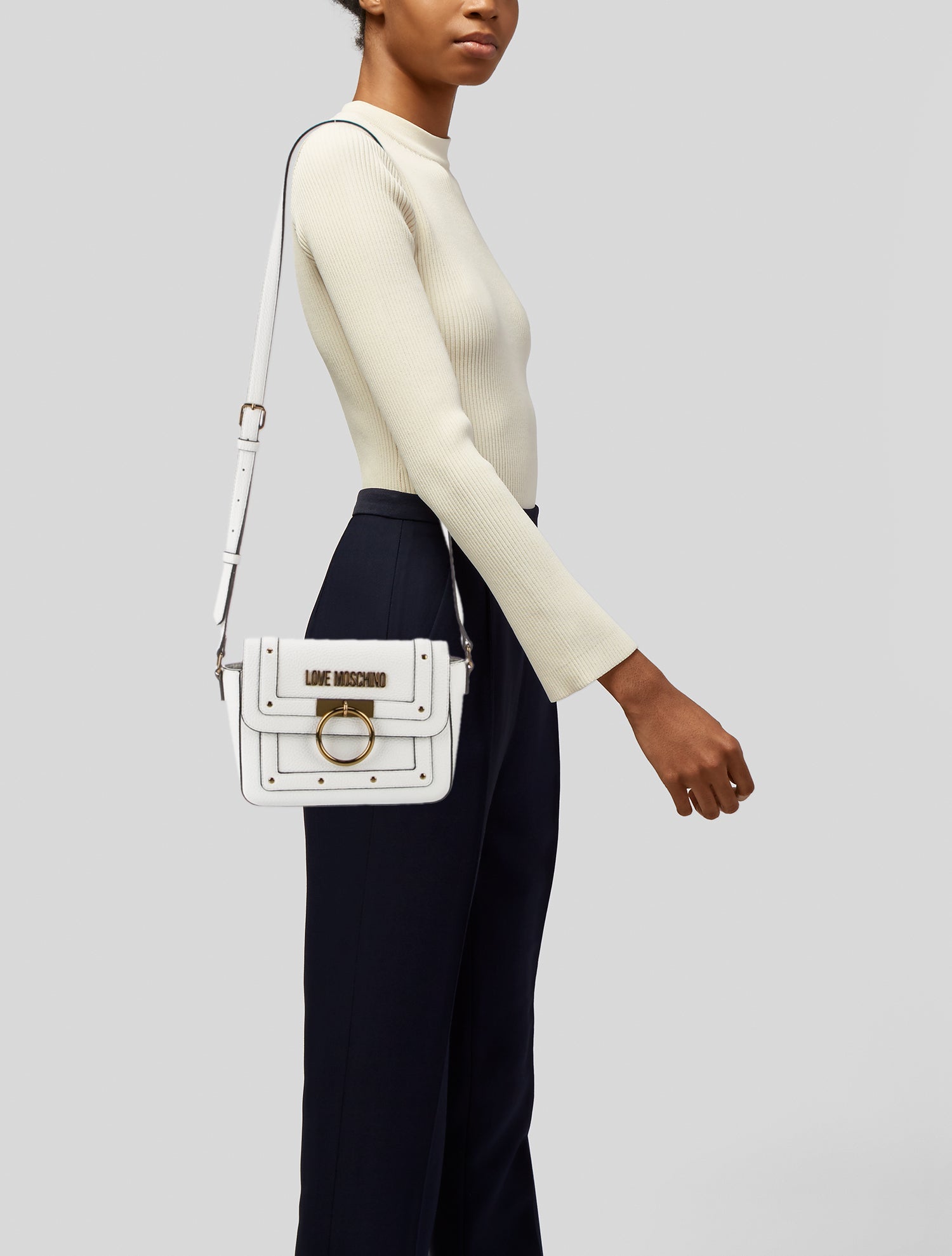 Love Moschino Leather Crossbody Bag