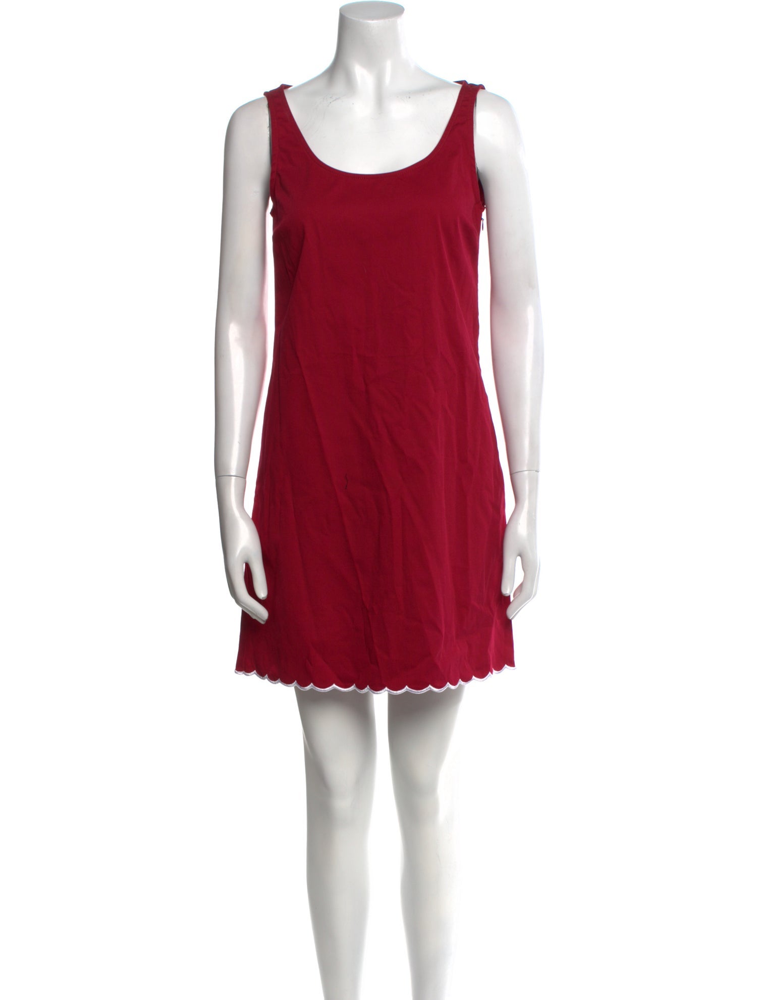 Love Moschino Scoop Neck Mini Dress