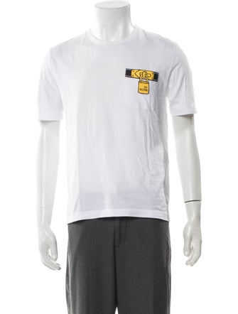 Love Moschino Graphic Print Crew Neck T-Shirt