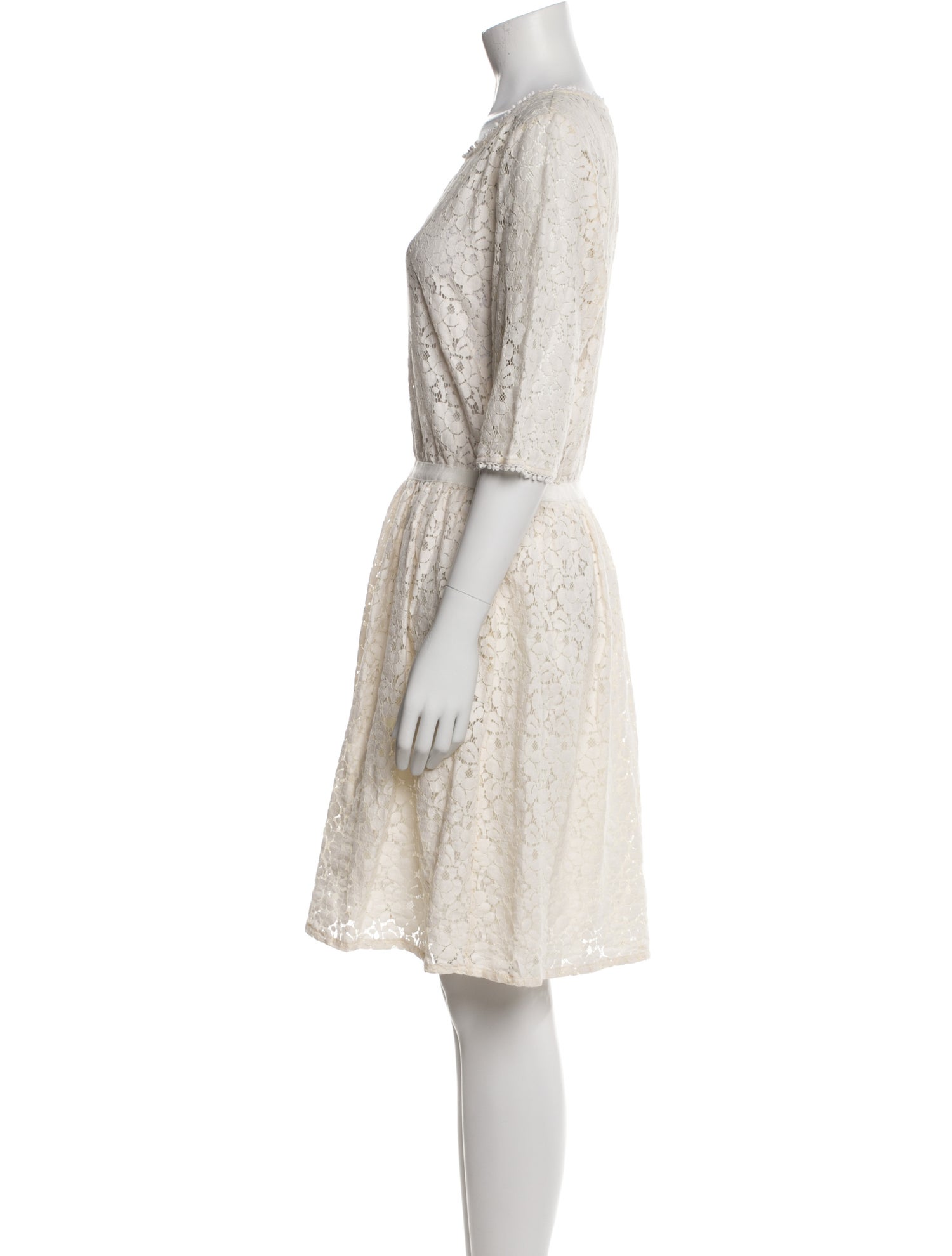 Love Moschino Scoop Neck Mini Dress