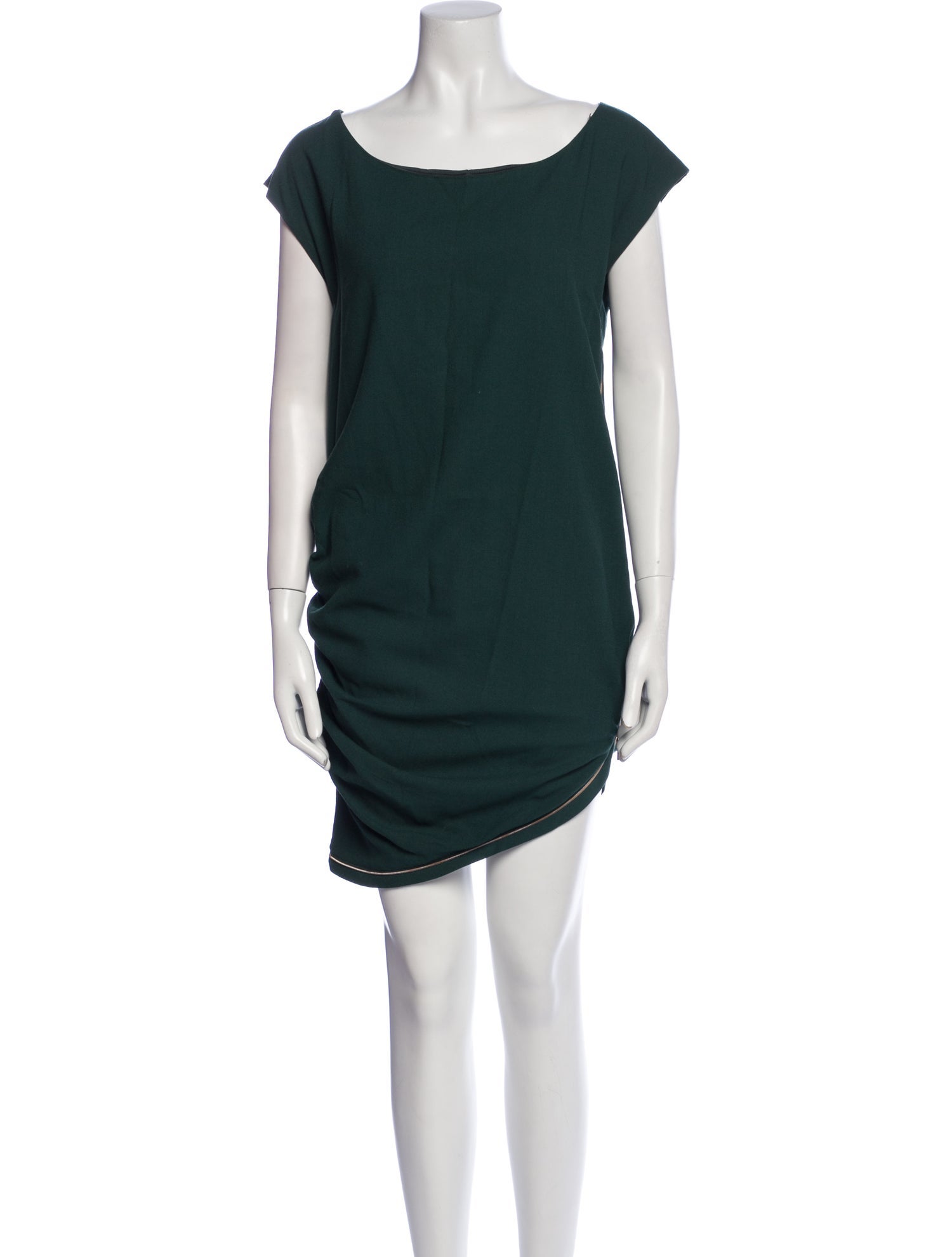 Love Moschino Bateau Neckline Mini Dress