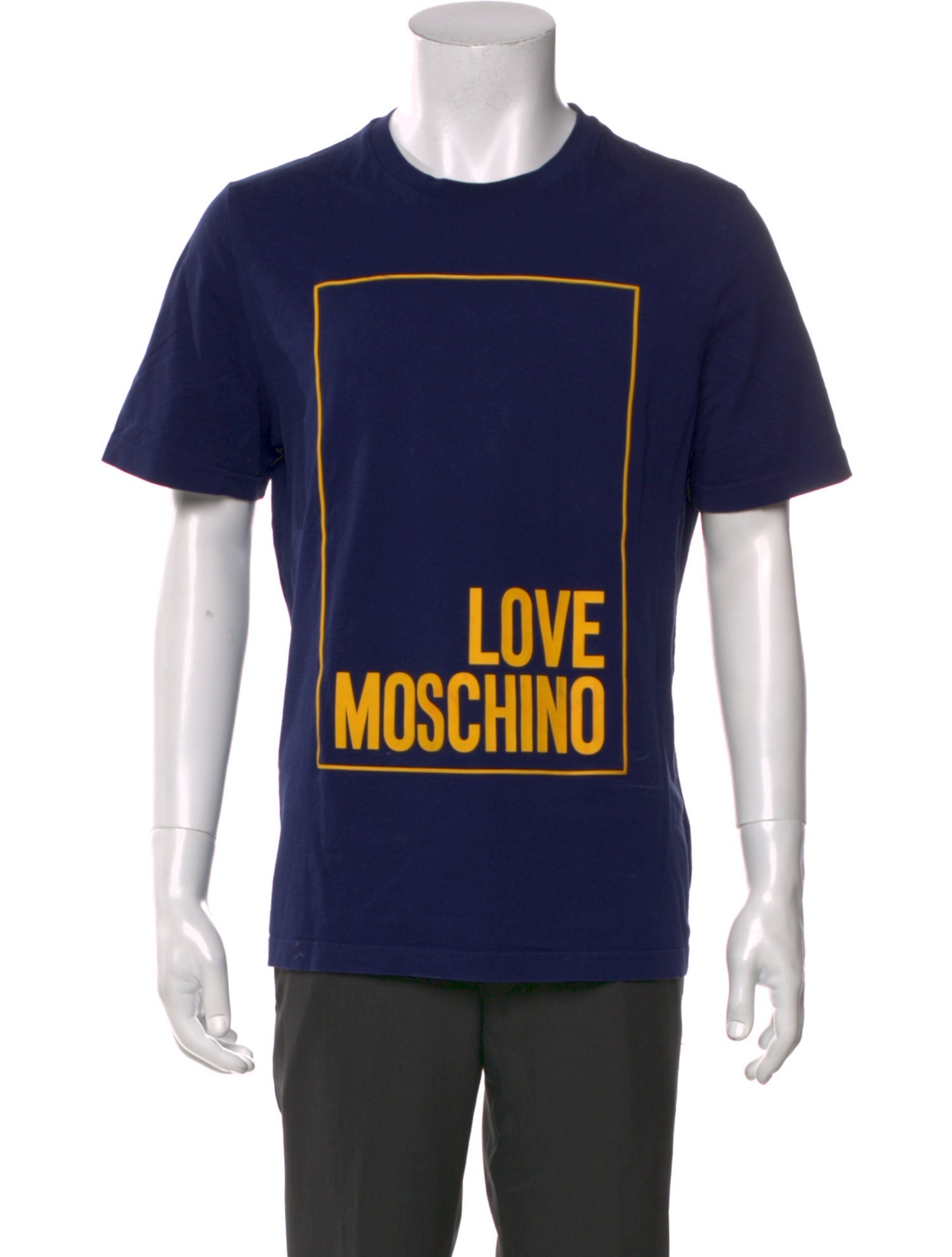 Love Moschino Graphic Print Crew Neck T-Shirt