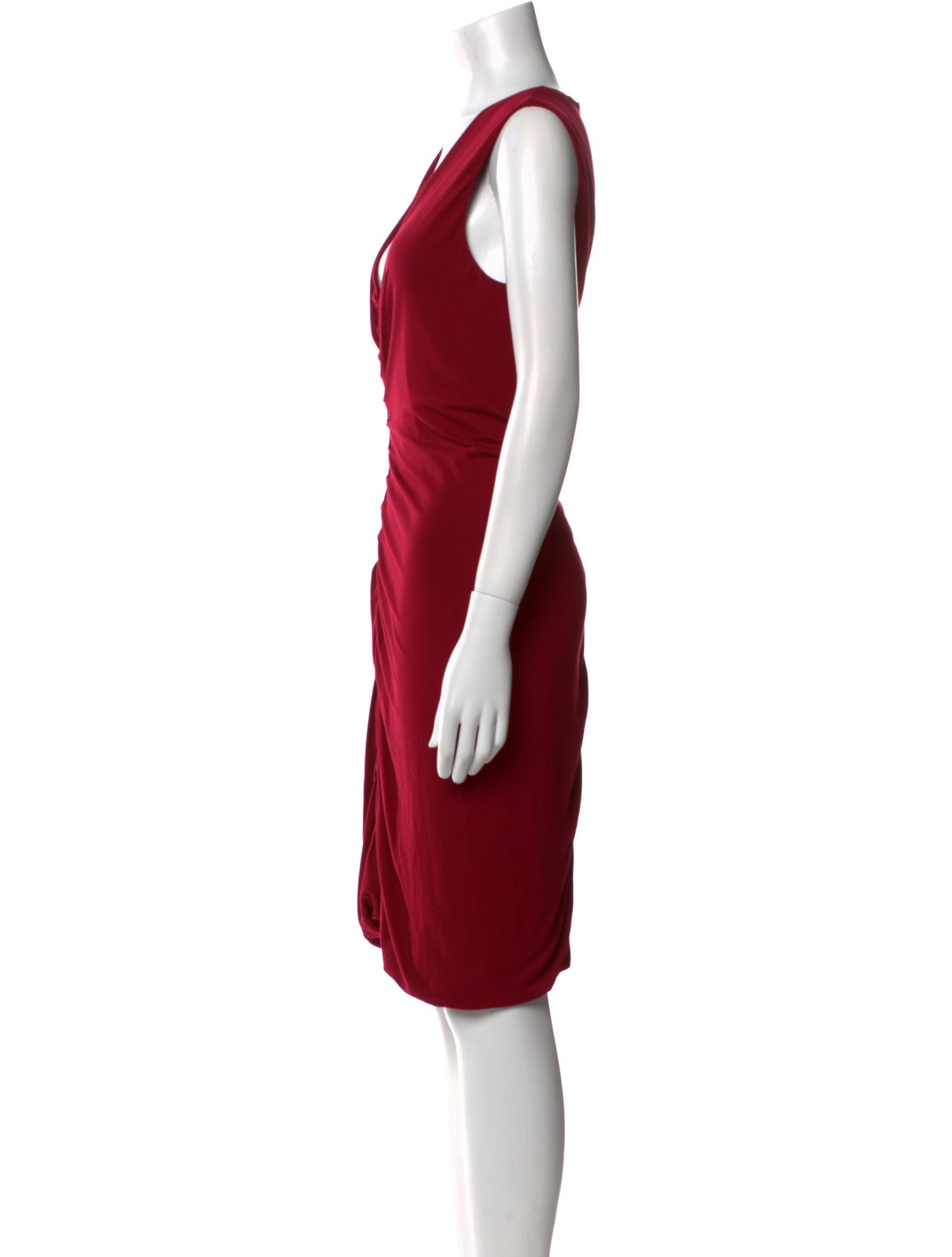 Love Moschino V-Neck Knee-Length Dress