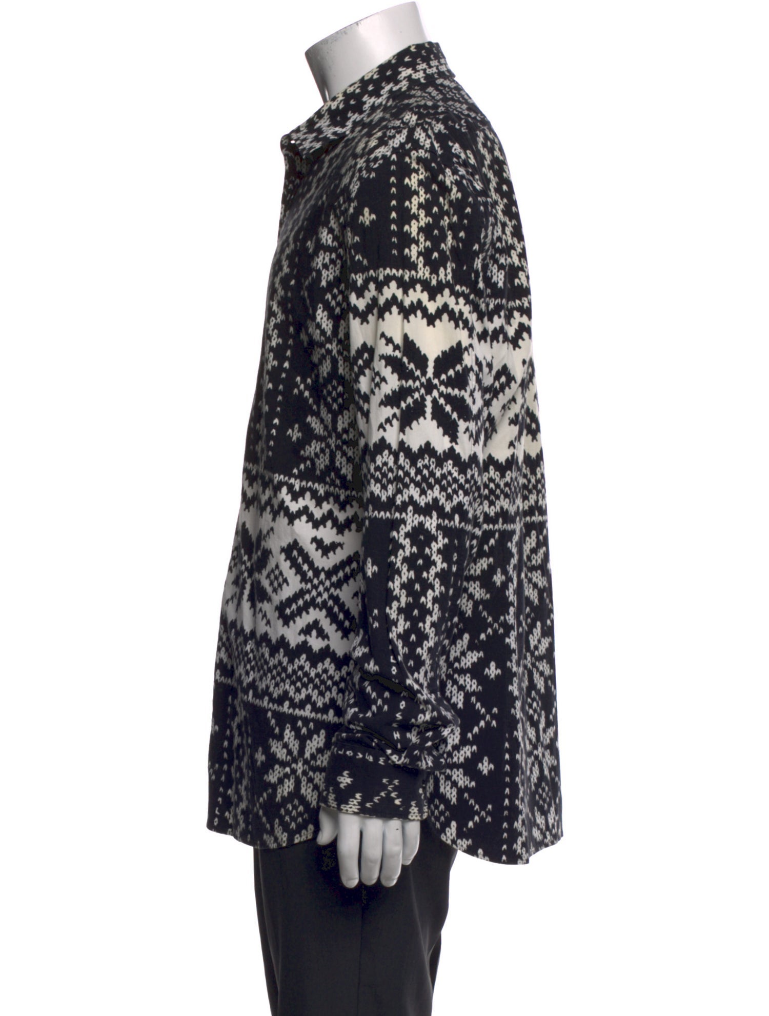 Love Moschino Printed Long Sleeve Shirt