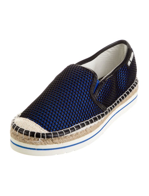 Love Moschino Mesh Printed Espadrilles