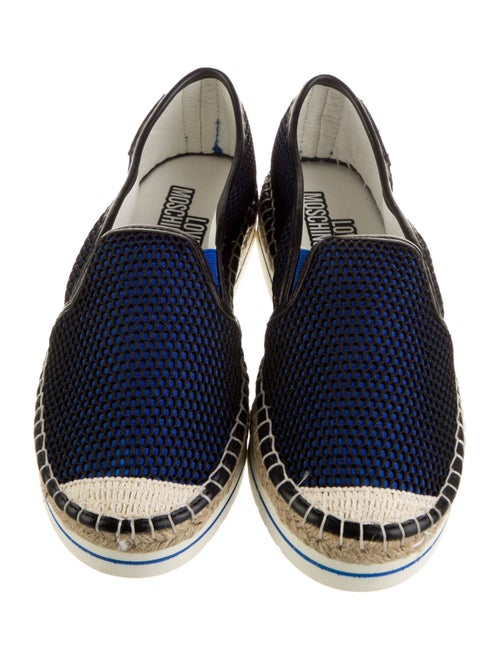 Love Moschino Mesh Printed Espadrilles