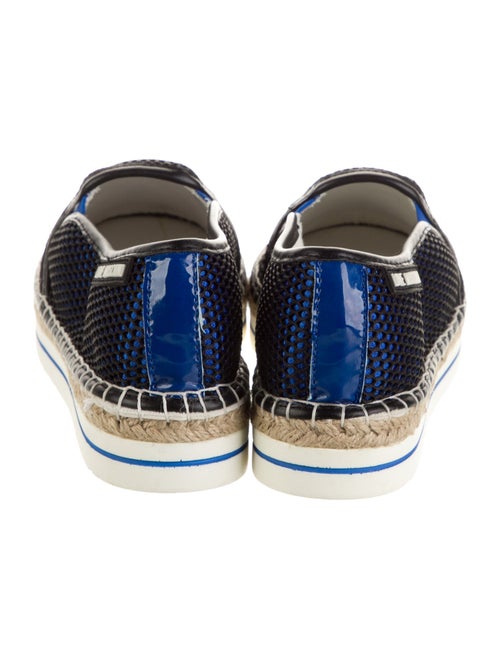 Love Moschino Mesh Printed Espadrilles