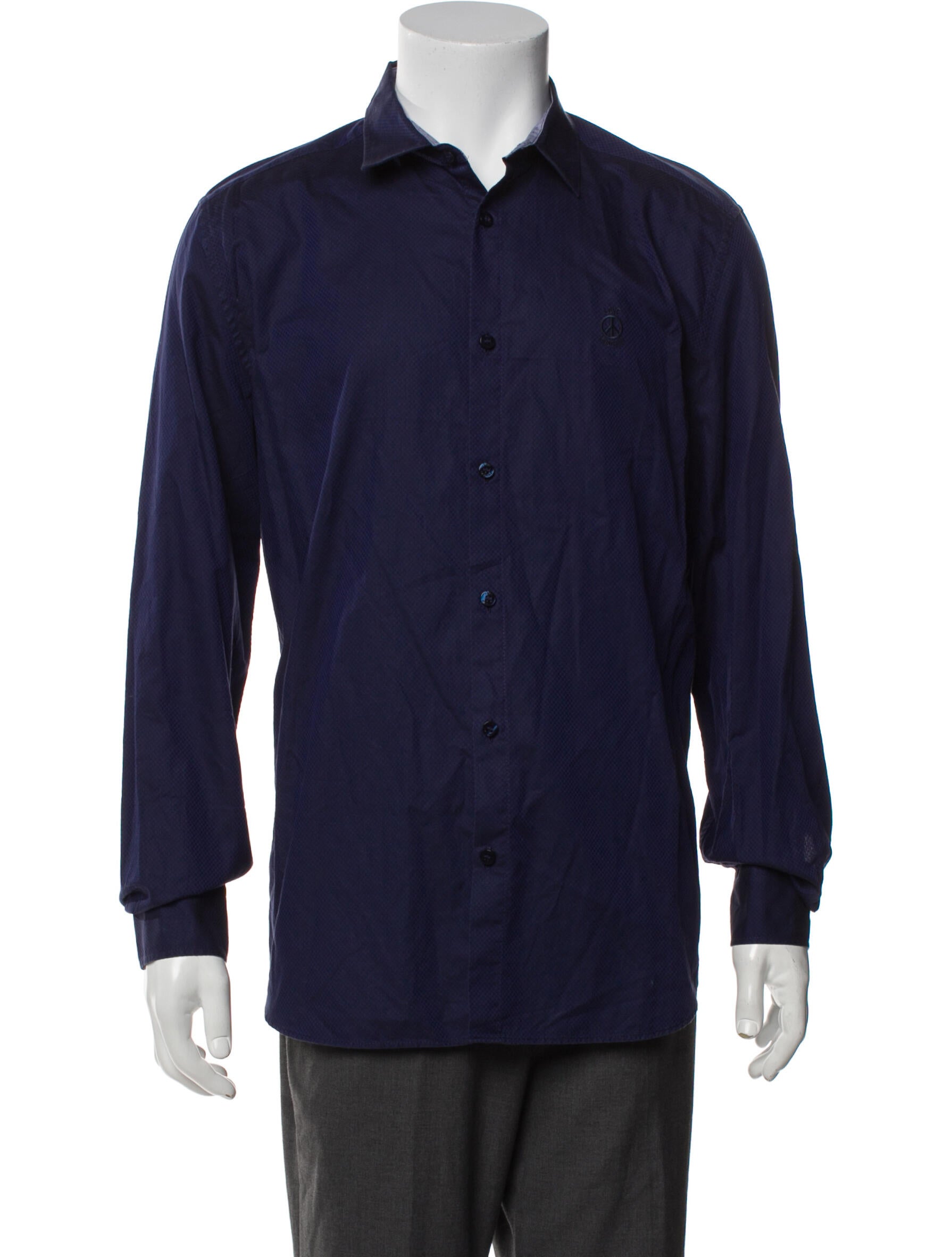 Love Moschino Long Sleeve Dress Shirt