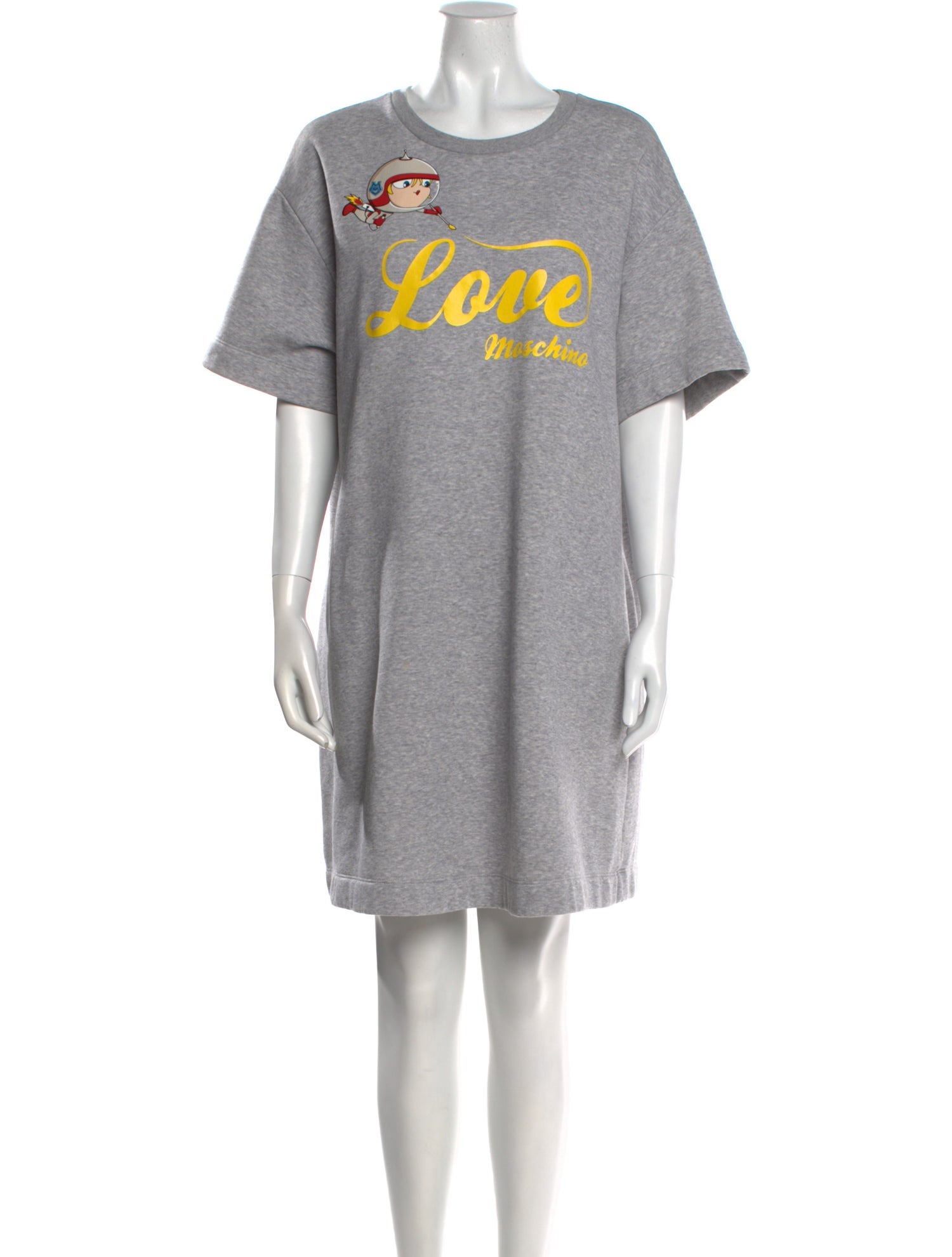Love Moschino Graphic Print Mini Dress