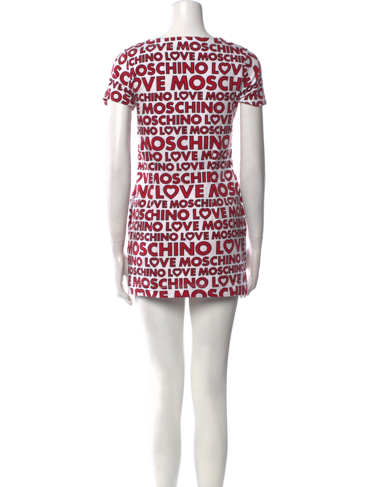Love Moschino Printed Mini Dress
