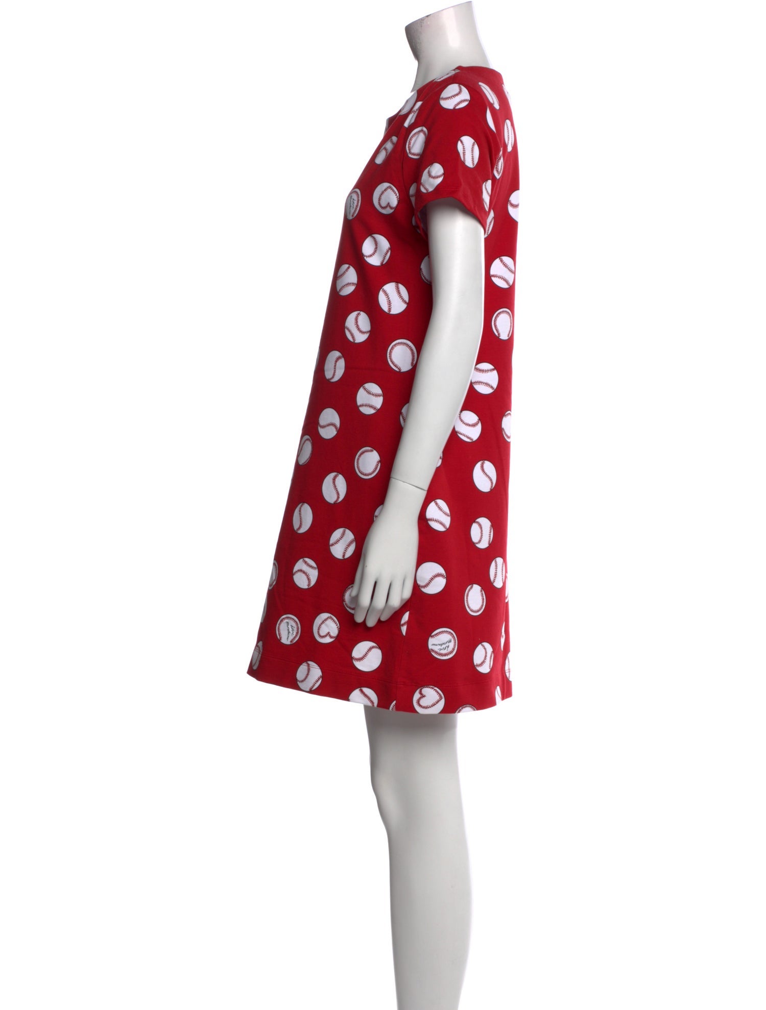 Love Moschino Polka Dot Print Mini Dress