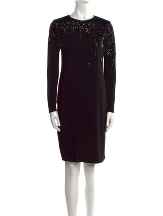 Love Moschino Crew Neck Knee-Length Dress