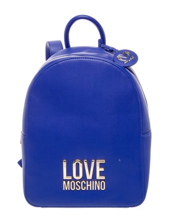 Love Moschino Leather Backpack