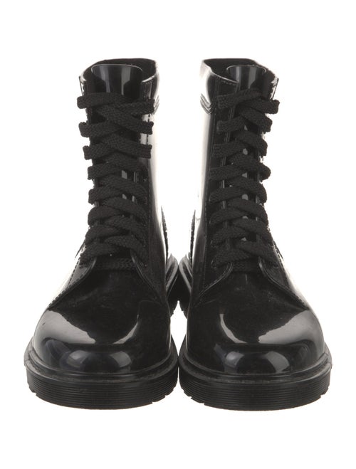 Love Moschino Rubber Graphic Print Rain Boots