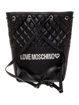 Love Moschino Leather Bucket Bag