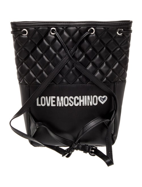 Love Moschino Leather Bucket Bag