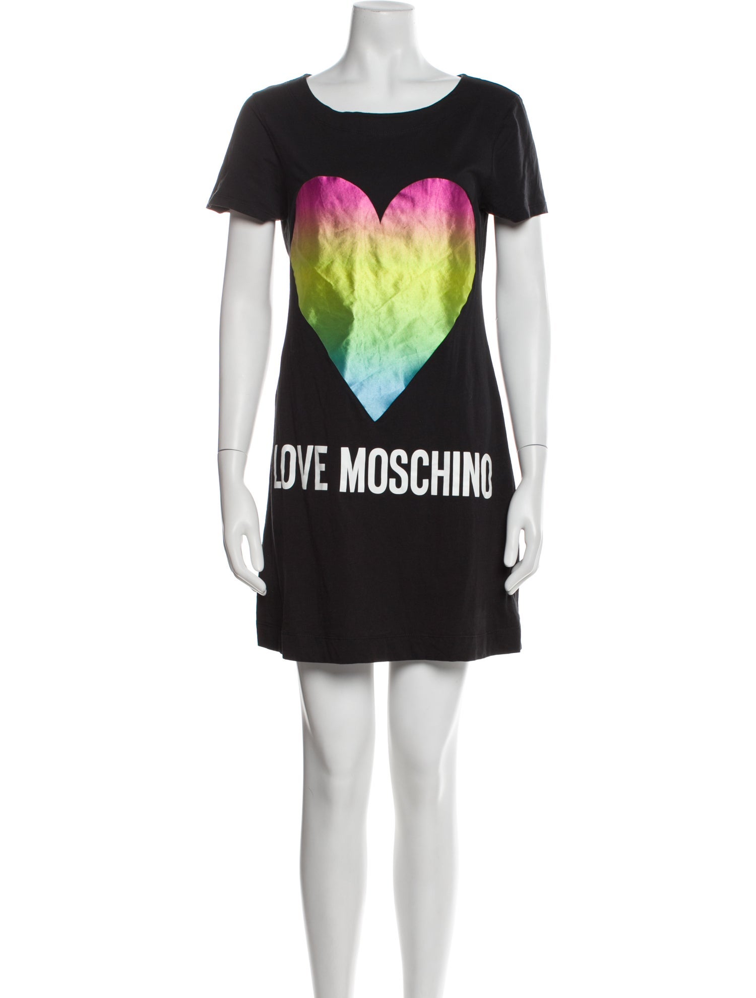 Love Moschino Printed Mini Dress