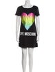 Love Moschino Printed Mini Dress