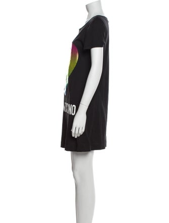 Love Moschino Printed Mini Dress