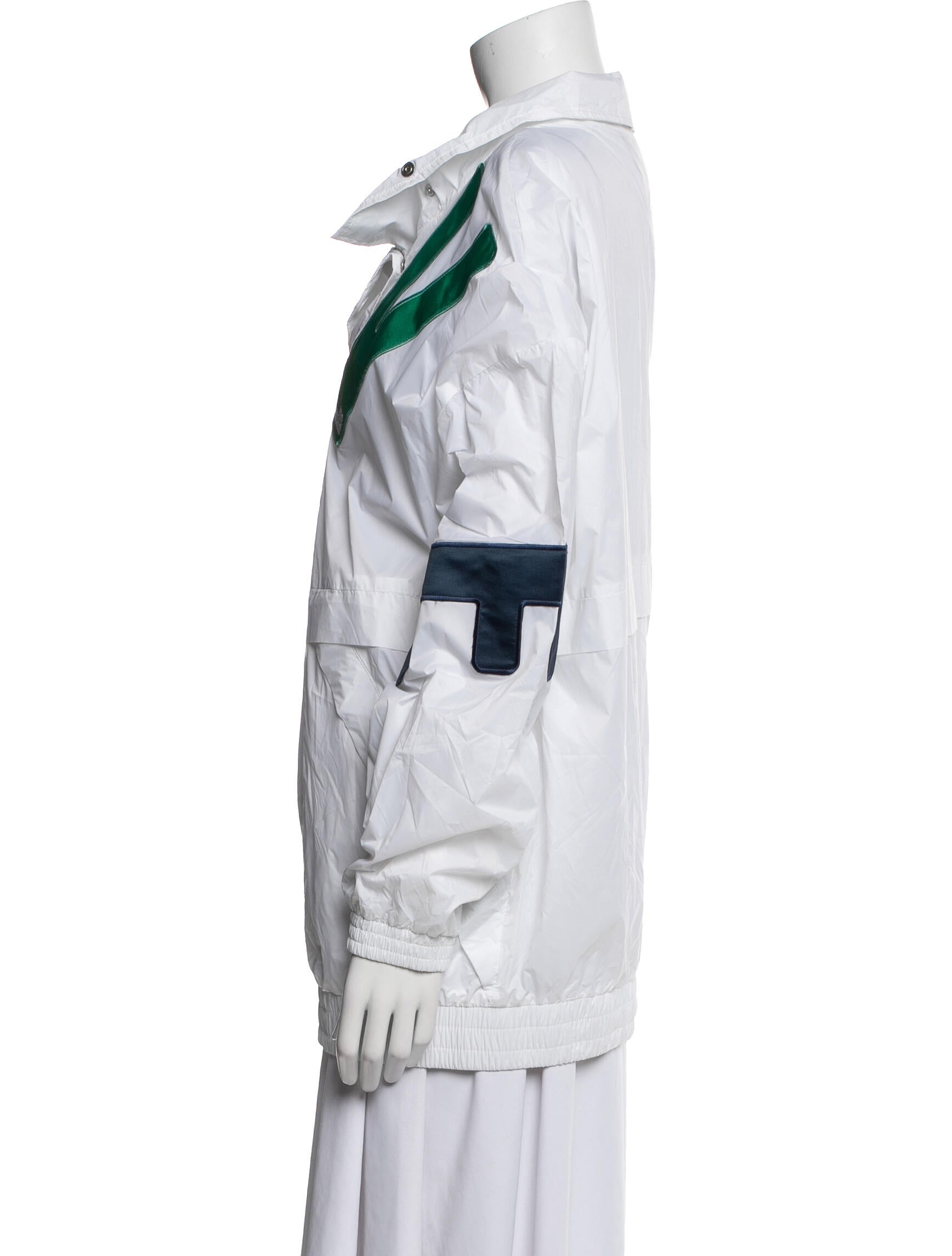 Love Moschino Nylon Graphic Print Jacket