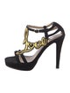 Love Moschino Suede Sandals