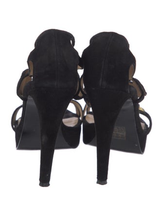 Love Moschino Suede Sandals