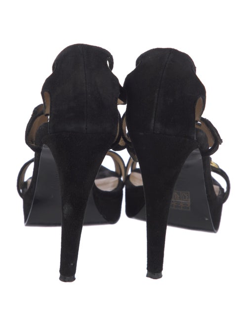 Love Moschino Suede Sandals