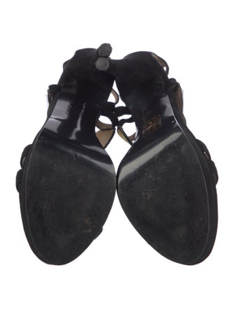 Love Moschino Suede Sandals