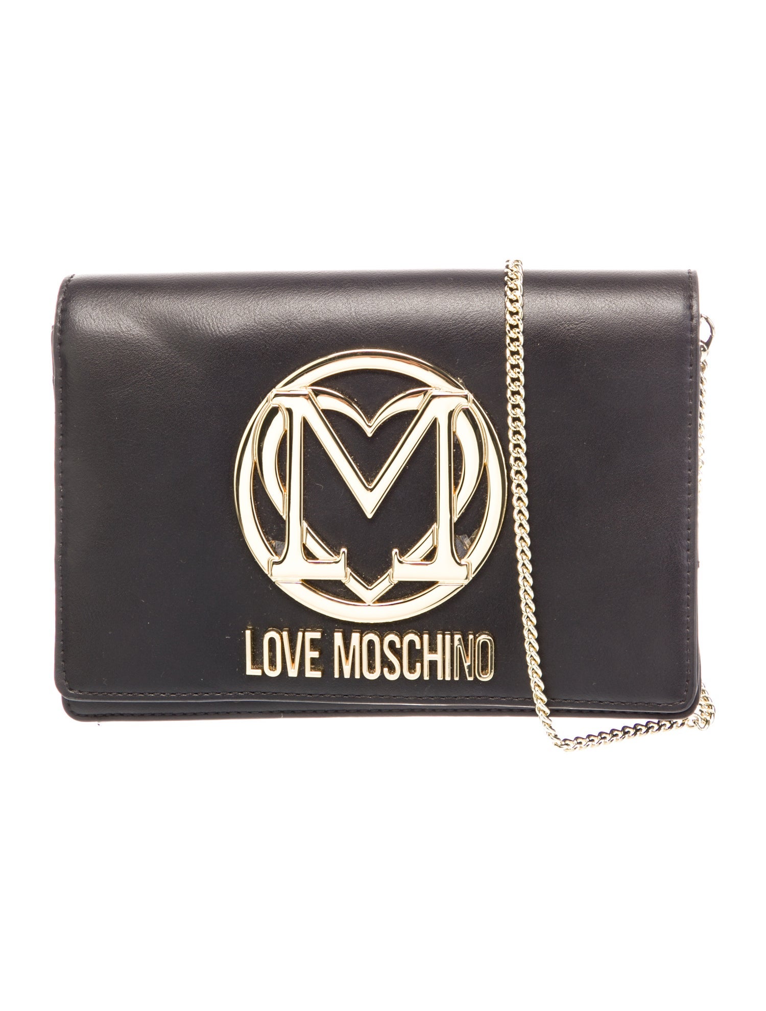 Love Moschino Leather Clutch