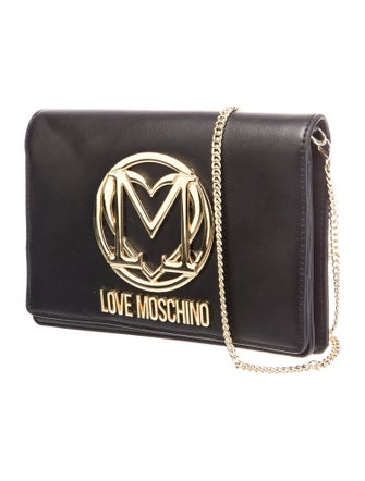 Love Moschino Leather Clutch